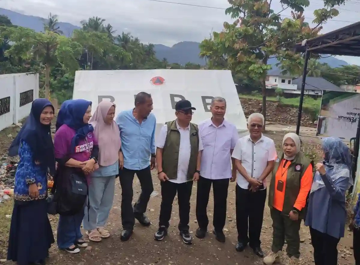 Waketum MPP ICMI Priyo Budi Santoso Pantau Langsung Aksi Kemanusiaan Baret ICMI di Sumatera Barat